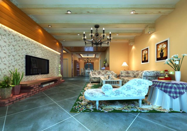 3d home 0072 Model 3D .c4d .max .obj .3ds .fbx .stl .blend 