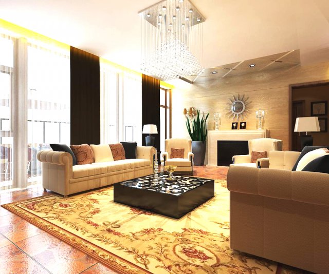 3d home 0082 3D-Modell .c4d .max .obj .3ds .fbx .stl .blend 