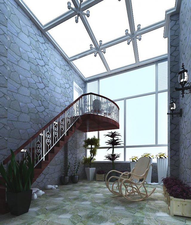3d home 0091 Modello 3D .c4d .max .obj .3ds .fbx .stl .blend 