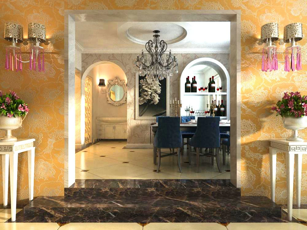 3d home 1000 3D Model .c4d .max .obj .3ds .fbx .stl .blend 