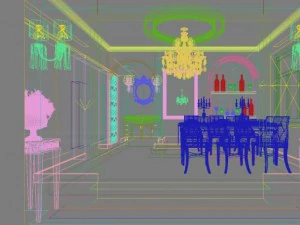 3d home 1000 3D Model