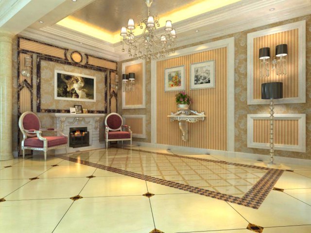 3d home 1023 Modèle 3D .c4d .max .obj .3ds .fbx .stl .blend 