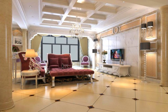 3d home 1024 Model 3D .c4d .max .obj .3ds .fbx .stl .blend 