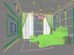 3d home 1026 3D Model