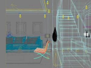 3D-Haus 1028 3D Modell