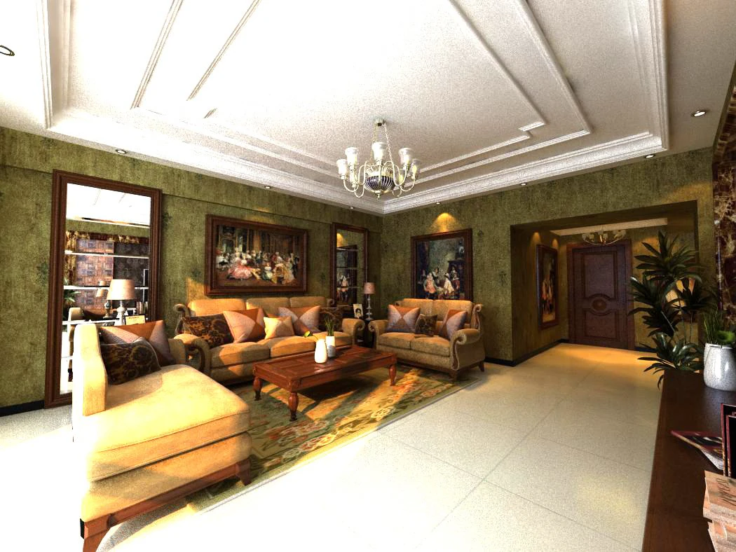 3d home 1035 3D Model .c4d .max .obj .3ds .fbx .stl .blend 
