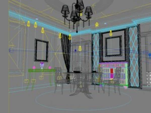 3d home 1036 3D Model