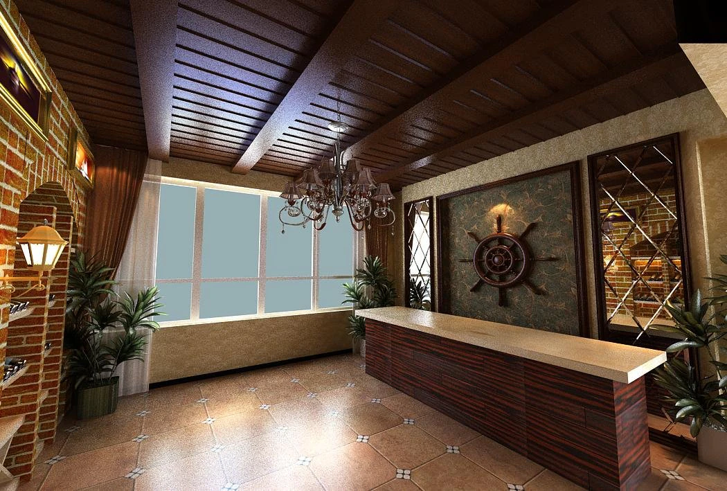 3d home 1038 3D Model .c4d .max .obj .3ds .fbx .stl .blend 