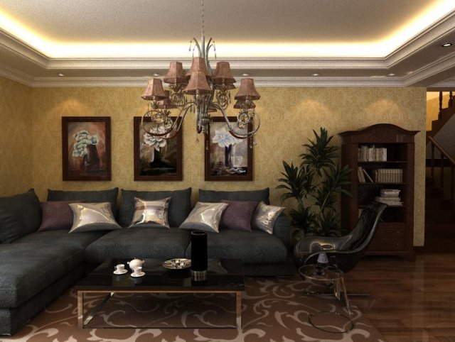 3d home 1043 3D Model .c4d .max .obj .3ds .fbx .stl .blend 