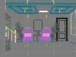 3d home 1043 3D Model