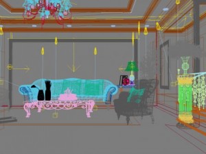 3d home 1044 Model 3D