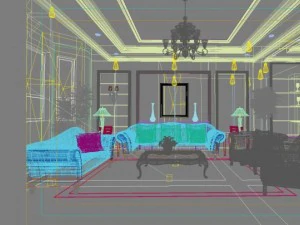 3d home 1046 3D Model