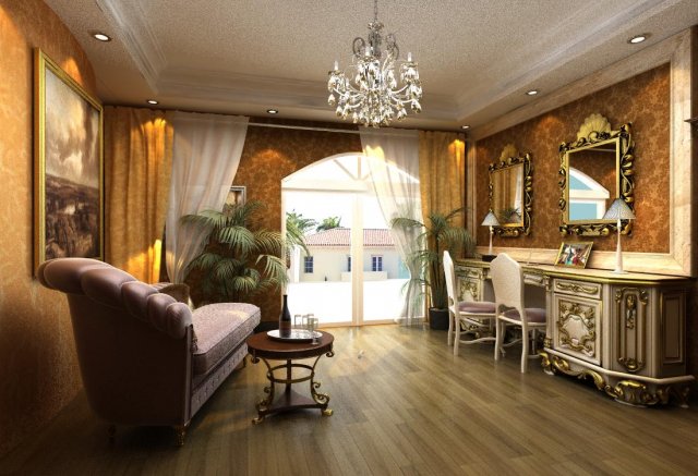 3d home 1047 3D Модель .c4d .max .obj .3ds .fbx .stl .blend