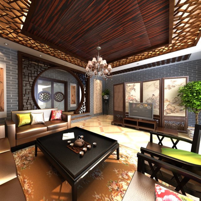 3d home 1058 Model 3D .c4d .max .obj .3ds .fbx .stl .blend 