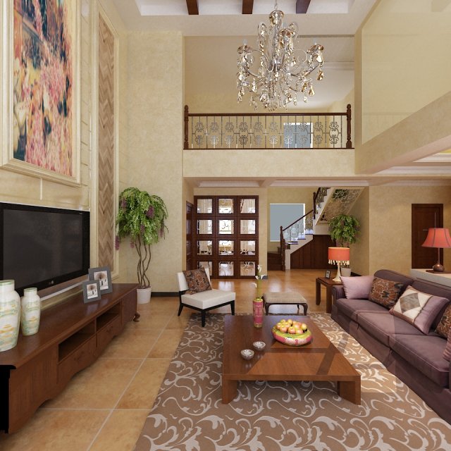 3d home 1060 Modello 3D .c4d .max .obj .3ds .fbx .stl .blend 
