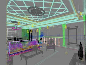 3d home 1061 3D Model