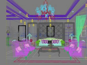 3d home 1065 3D Model