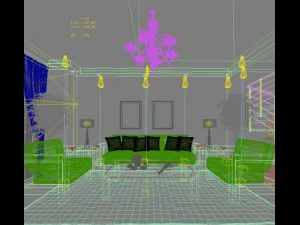 3d home 1068 3D Model
