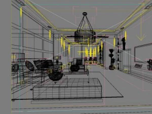 3d home 1074 3D Model