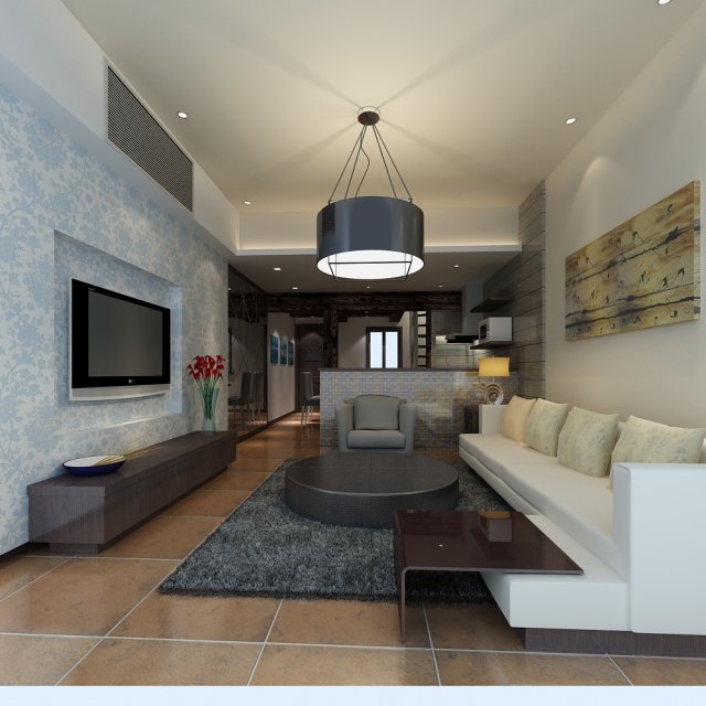 3d home 1075 3Dモデル .c4d .max .obj .3ds .fbx .stl .blend 