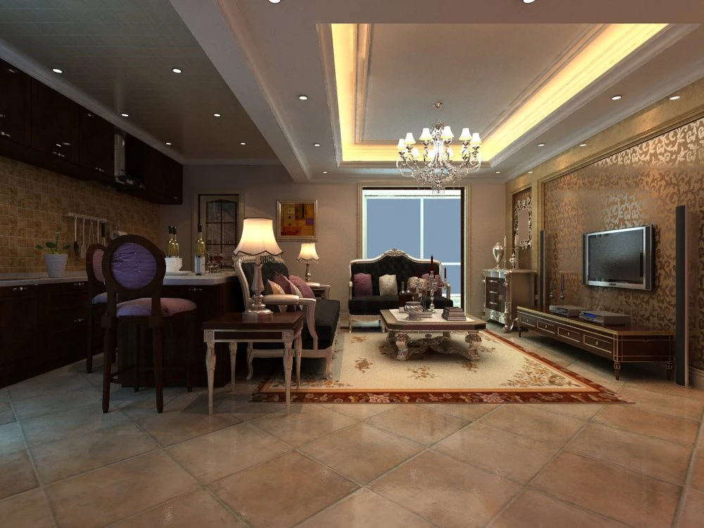 3d home 1081 3D Model .c4d .max .obj .3ds .fbx .stl .blend 