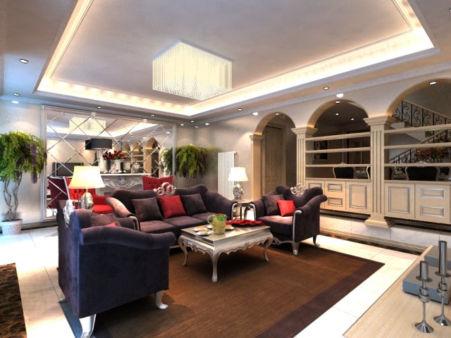 3d home 1084 Model 3D .c4d .max .obj .3ds .fbx .stl .blend 