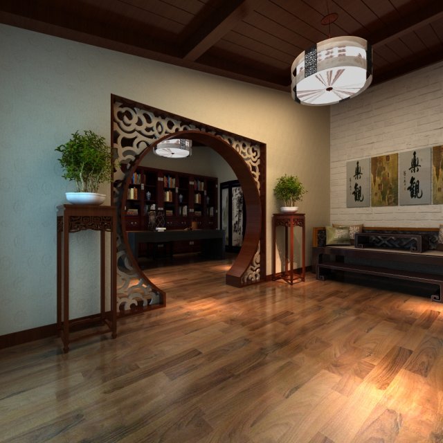 3d home 1087 3D 模型 .c4d .max .obj .3ds .fbx .stl .blend