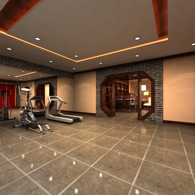 3d home 1090 Modèle 3D .c4d .max .obj .3ds .fbx .stl .blend 