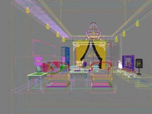 3d home 1096 3D Model