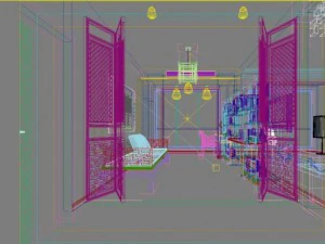 3d home 1097 3D Model