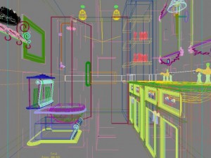 3d home 1100 3D 모델