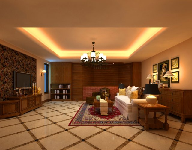 3d home 1101 3D Модель .c4d .max .obj .3ds .fbx .stl .blend 