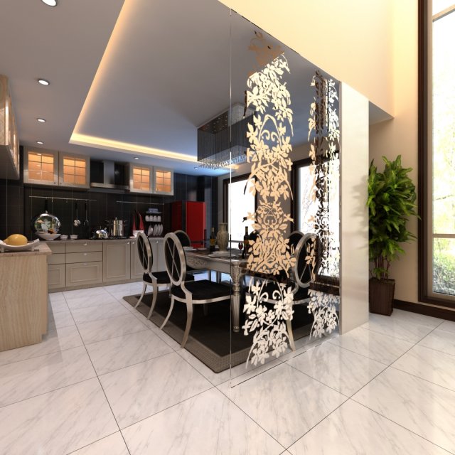 3d home 1113 3D Model .c4d .max .obj .3ds .fbx .stl .blend 
