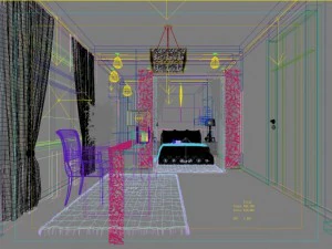 3d home 1122 3D Model