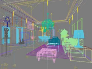 3d home 1131 3D Model