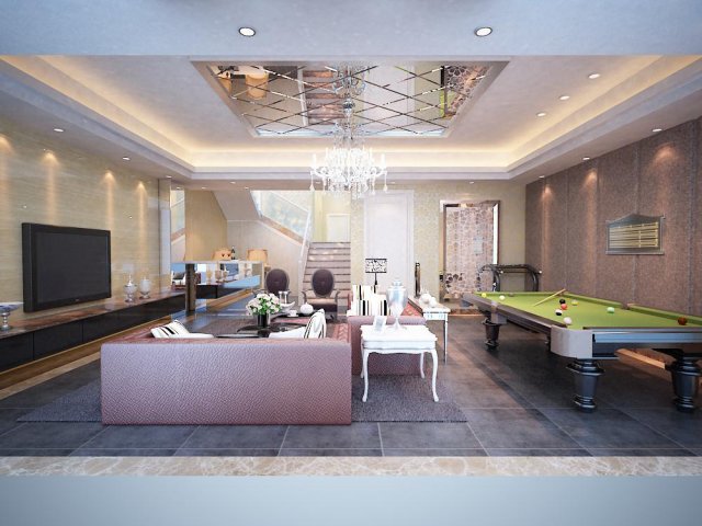 3d home 1135 Modelo 3D .c4d .max .obj .3ds .fbx .stl .blend 