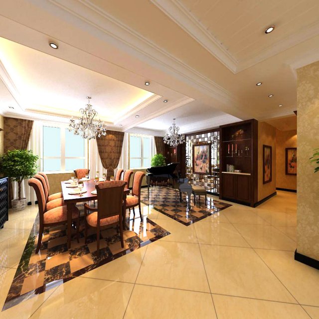 3d home 1069 3Dモデル .c4d .max .obj .3ds .fbx .stl .blend 