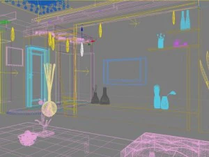 3d home 1144 3D Model