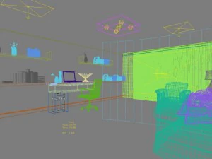 3d home 1146 3D Model