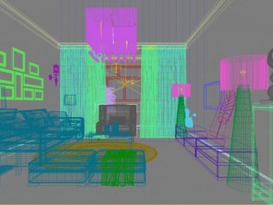 3d home 1151 3D Model