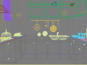 3d home 1159 3D Model
