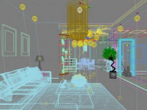 3d home 1165 3D Model