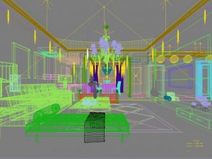 3d home 1169 3D Model