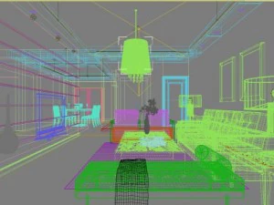 3d home 1170 3D Model