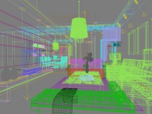 3d home 1171 3D Model
