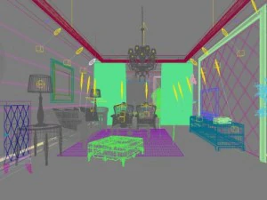 3d home 1175 3D Model