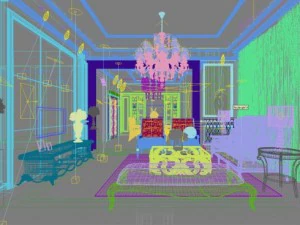3d home 1177 3D Model