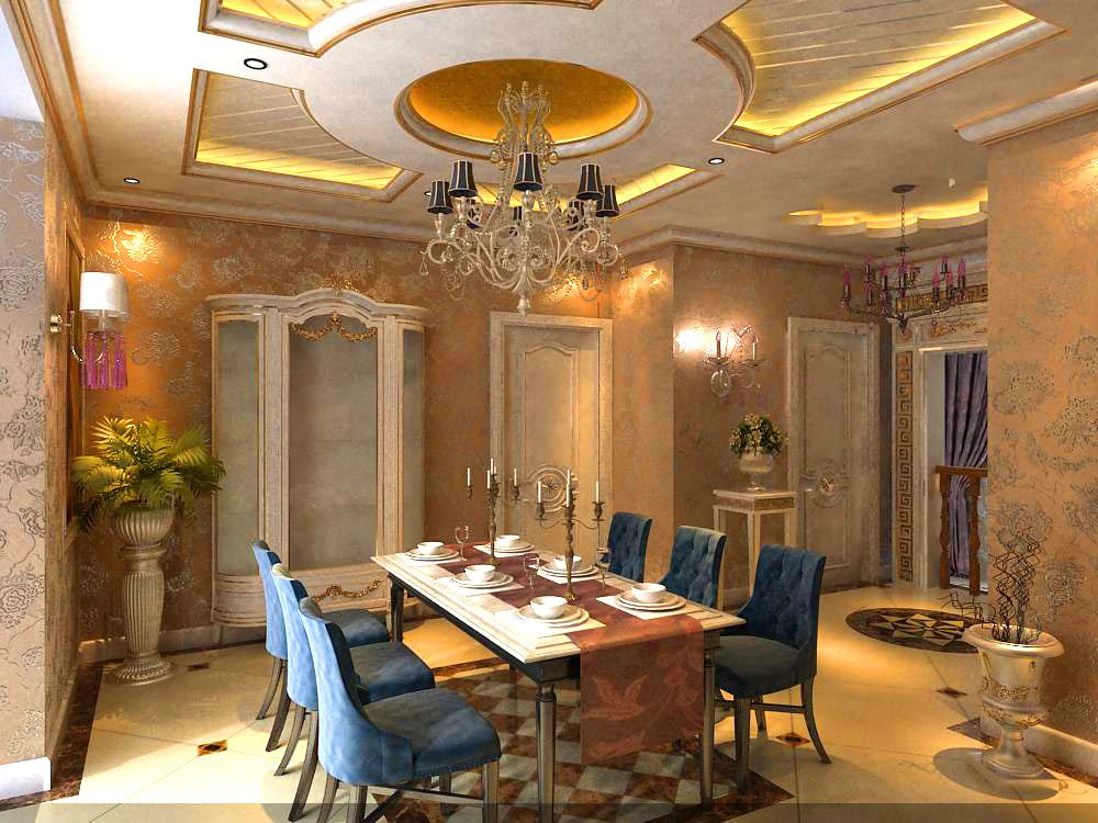 3d home 1180 3D Model .c4d .max .obj .3ds .fbx .stl .blend 