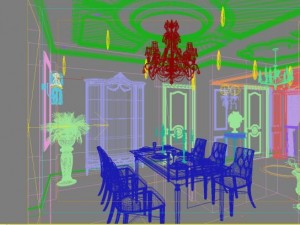 3d home 1180 3D 모델