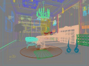 3d home 1181 3D Model